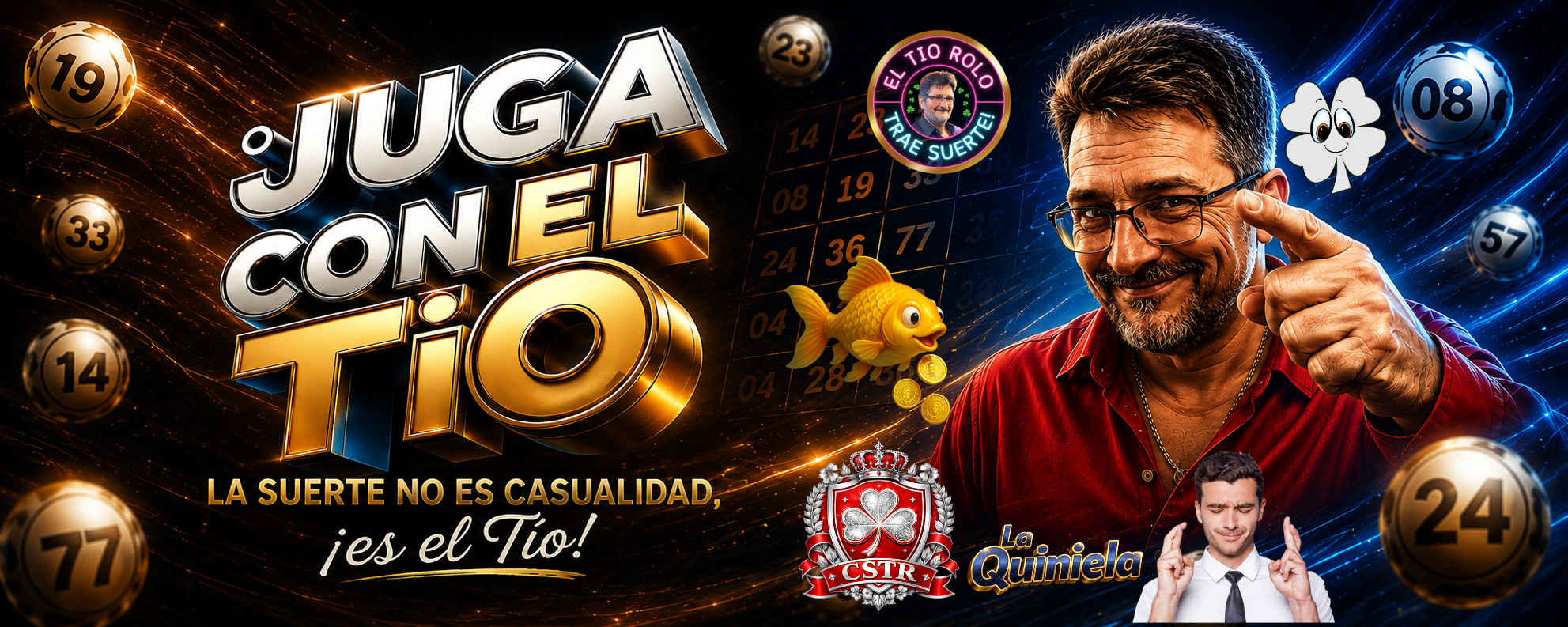 Juga con el Tío. La suerte no es casualidad, es el Tío